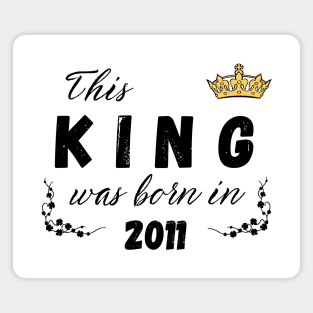 King born in 2011 Magnet